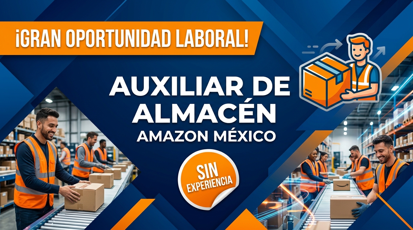 Lee más sobre el artículo Auxiliar de almacén en Amazon México