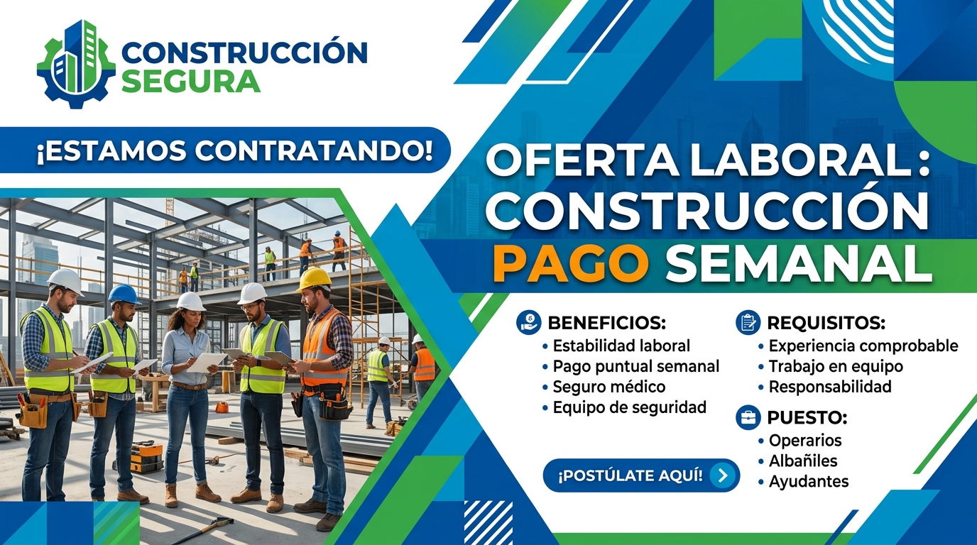 Lee más sobre el artículo Construcción con pago semanal