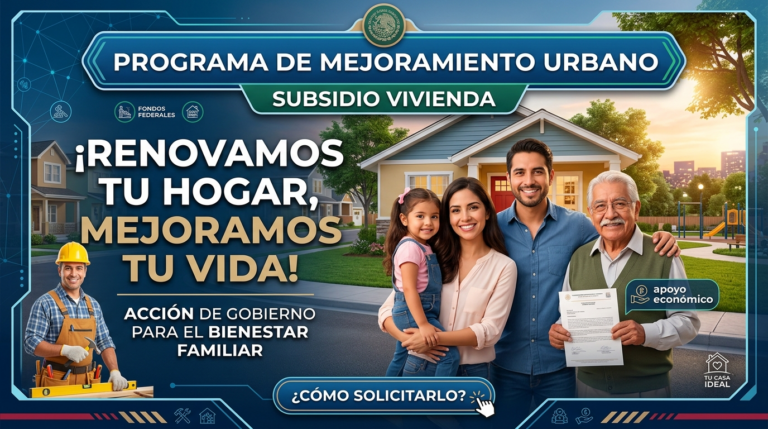 Lee más sobre el artículo Programa de Mejoramiento Urbano subsidio vivienda