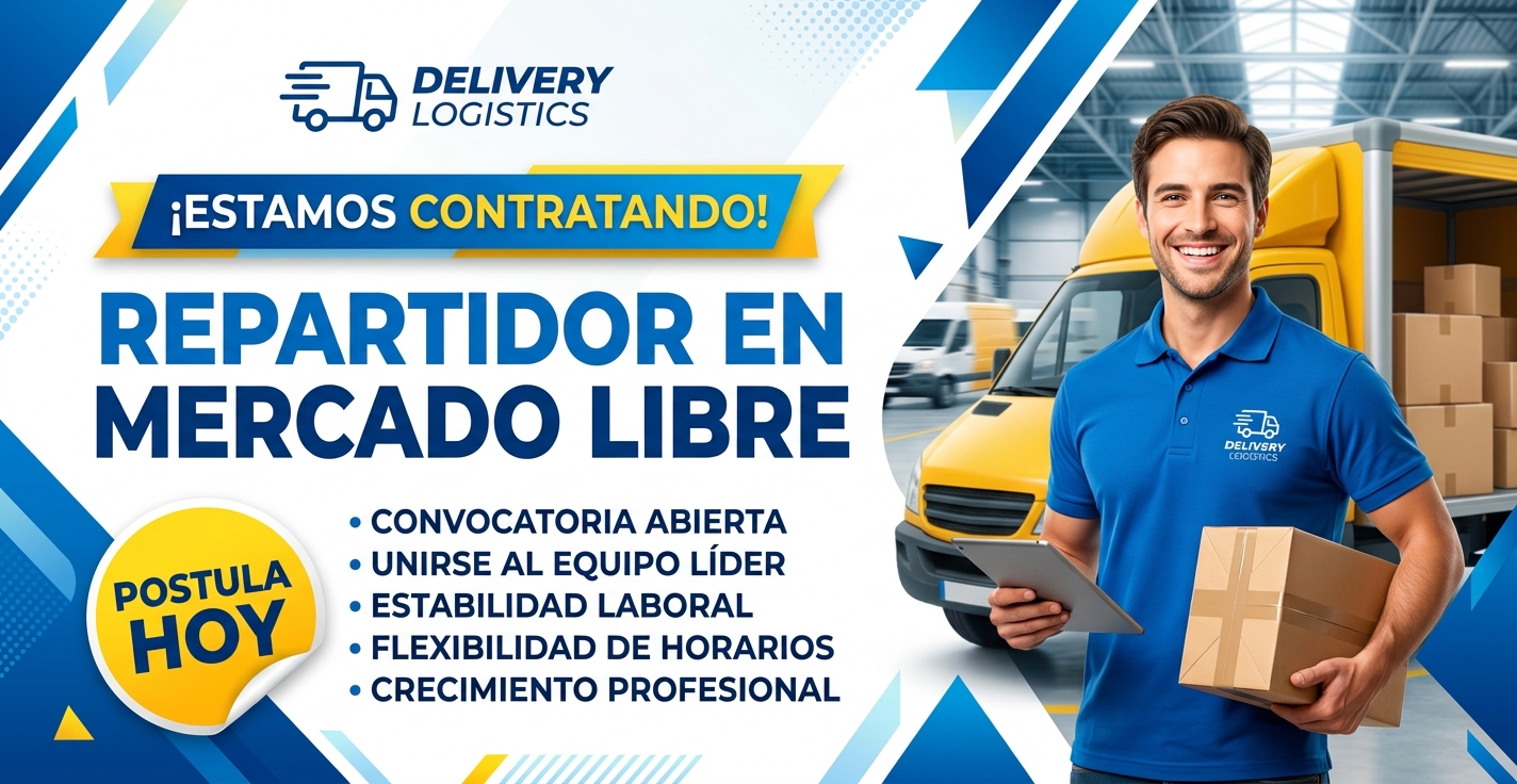 Lee más sobre el artículo Repartidor en Mercado Libre